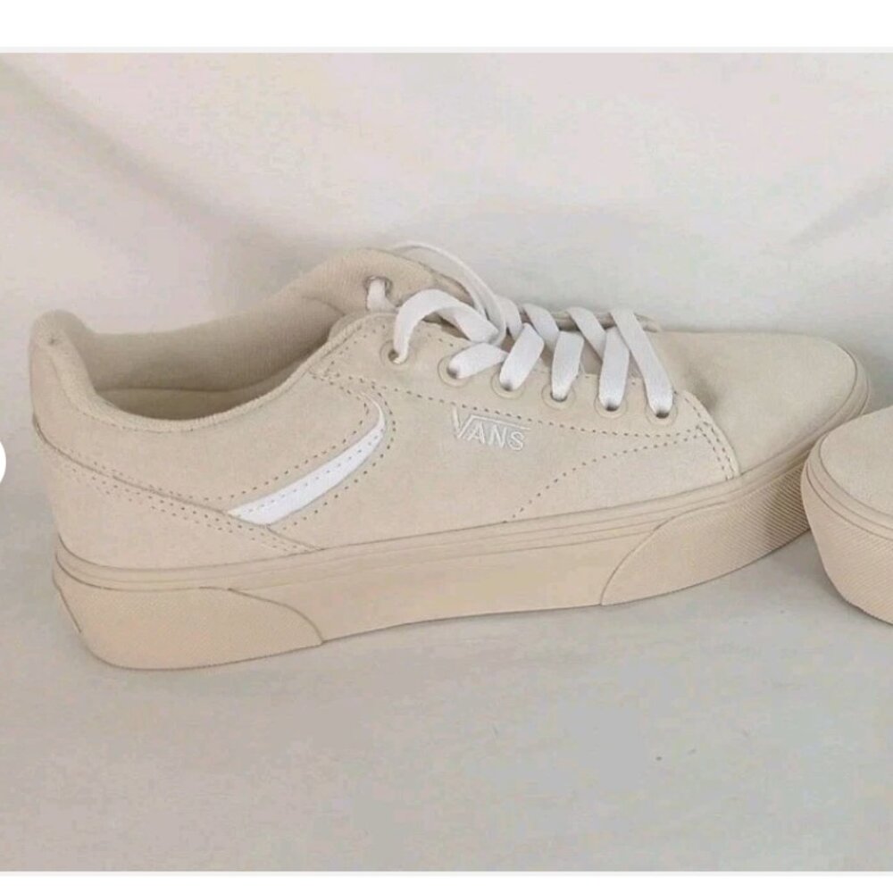 NWOB Women's Tan Vans off the Wall 721356 Size 7.5 - Picture 9 of 14